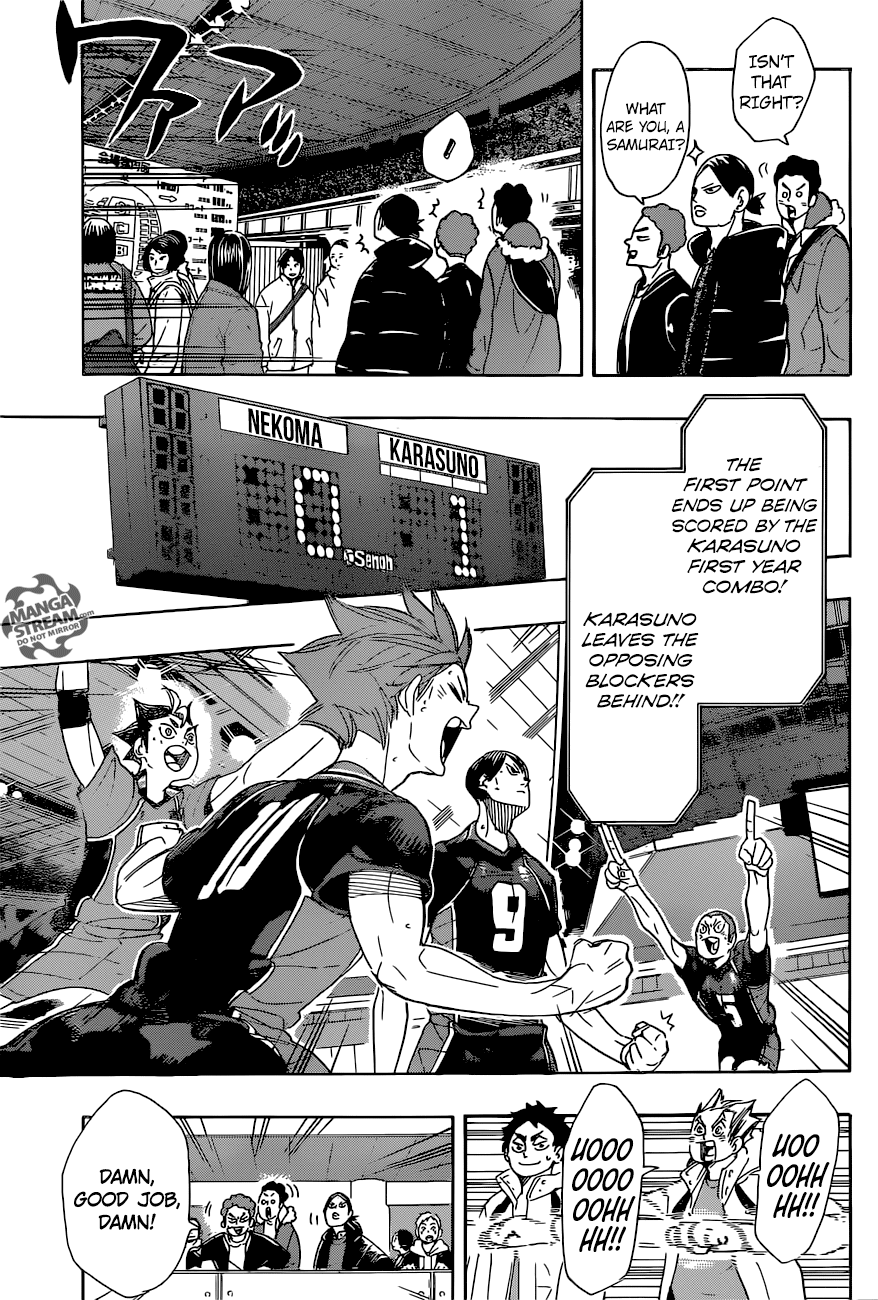 Haikyuu!!, Chapter 295 image 04